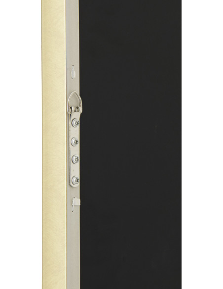 Grande Toile murale peinte lumineuse design Lady Cadre en bois doré Néonyo 