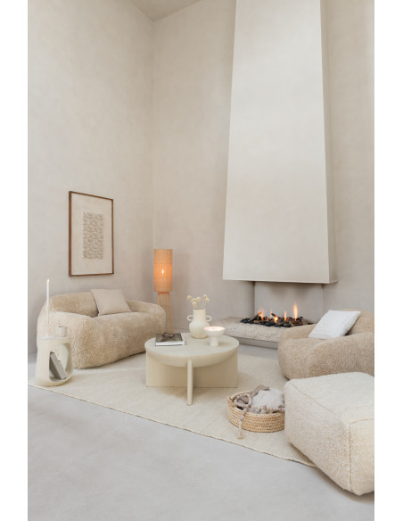 Grand Lampadaire sur pied bohème chic Bambou Lin Naturel Room 