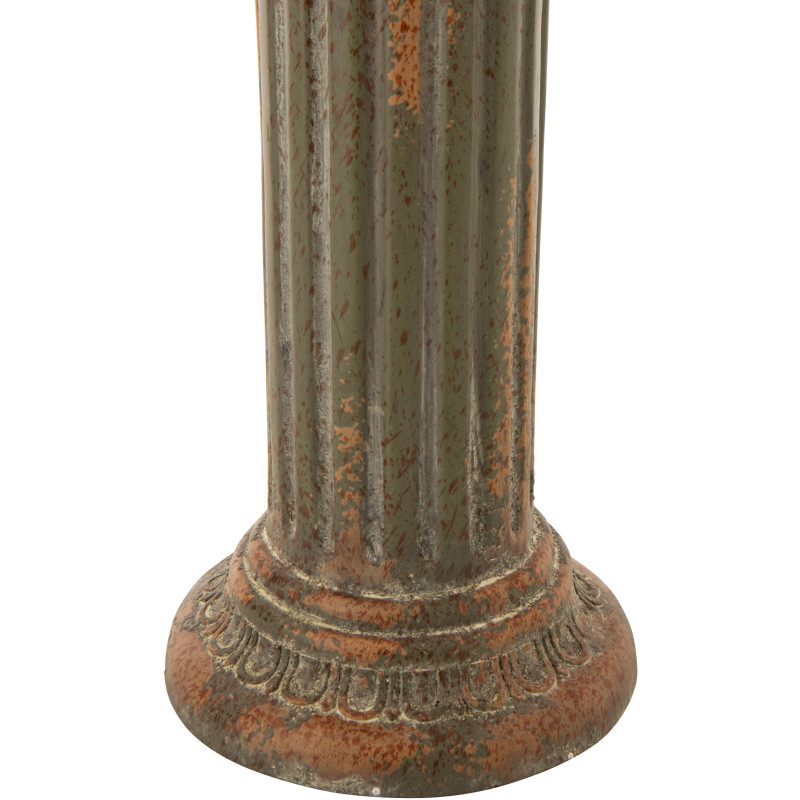Sellette haute extérieure Piédestal vintage Carrée Magnésium Vert foncé Vieilli Erfgoed J-Line - 4