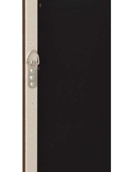 Grande Toile murale peinte lumineuse design Léopard chic Cadre en bois naturel Néonyo 