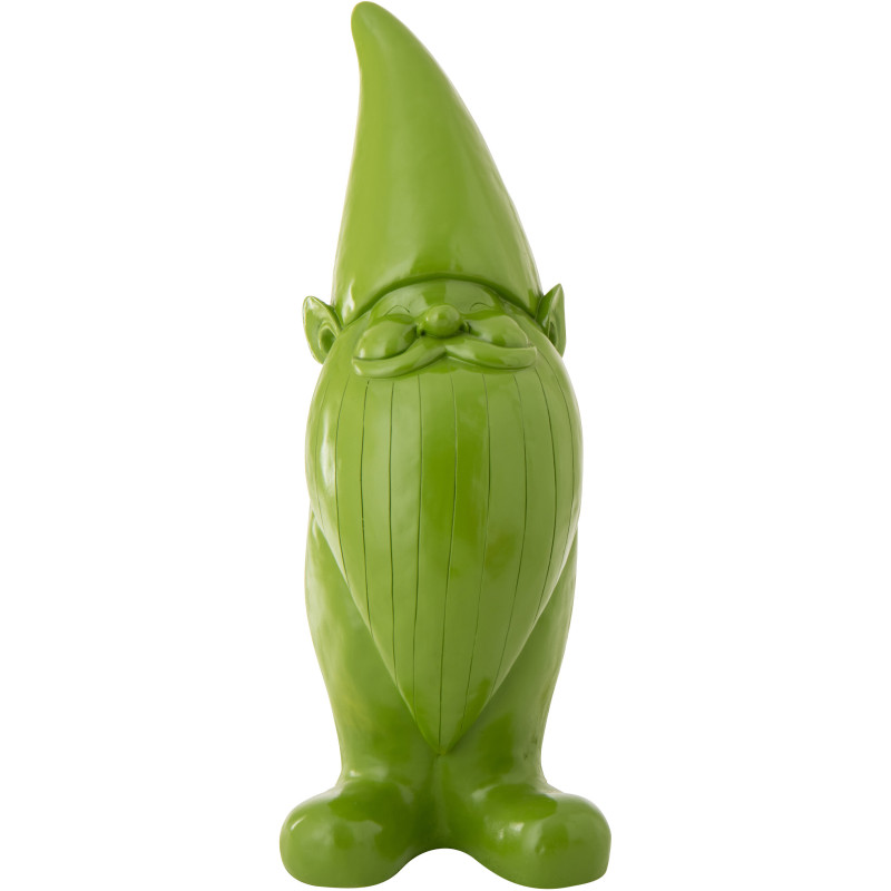 Grande Statue design Lutin H 142 cm Résine Vert Malice 