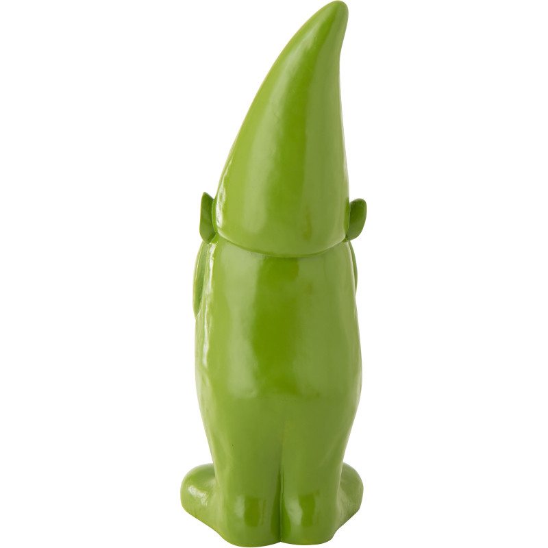 Grande Statue design Lutin H 142 cm Résine Vert Malice 