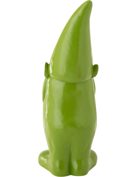 Grande Statue design Lutin H 142 cm Résine Vert Malice 