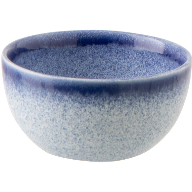 Bol Japandi minimaliste Rond 11 cm Grès Bleu Luna 