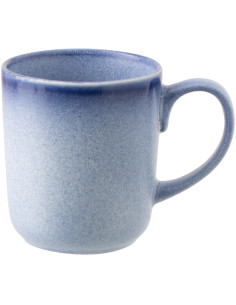 Mug Japandi minimaliste 440 ml Grès Bleu Luna 