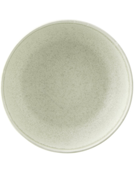 Bol petit déjeuner Japandi minimaliste Rond 16 cm Grès Vert clair Luna 