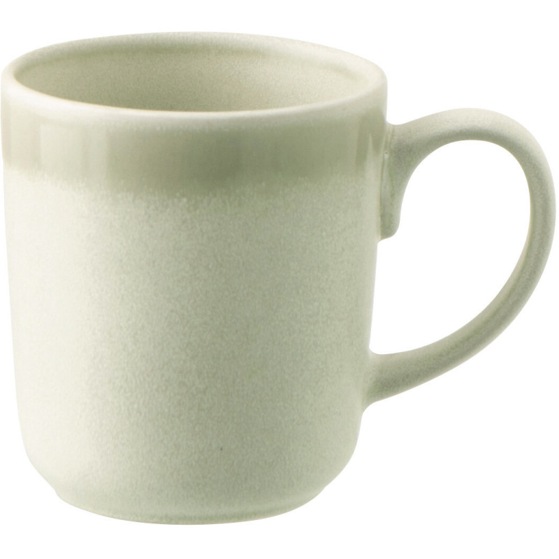 Mug Japandi minimaliste 440 ml Grès Vert clair Luna 