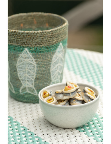 Bol Japandi minimaliste Rond 11 cm Grès Gris clair Luna 