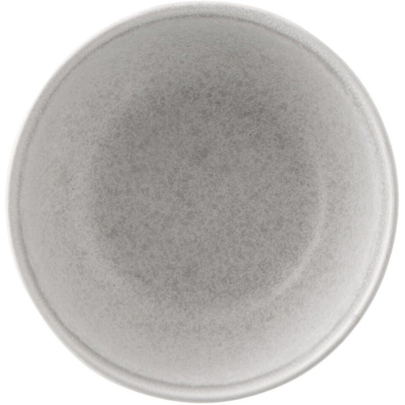 Bol Japandi minimaliste Rond 11 cm Grès Gris clair Luna 