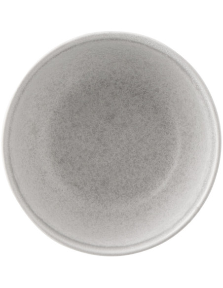 Bol Japandi minimaliste Rond 11 cm Grès Gris clair Luna 