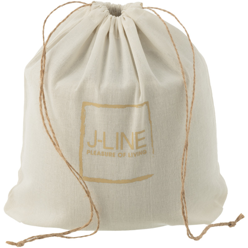 Grande Bougie d'extérieur ethnique chic 47 H Ciment Gris foncé Cire Nayara 