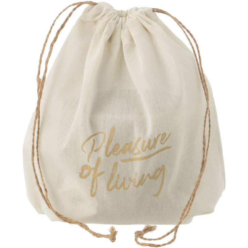 Bougie d'extérieur ethnique chic 16 H Ciment Vert clair Cire Nayara 