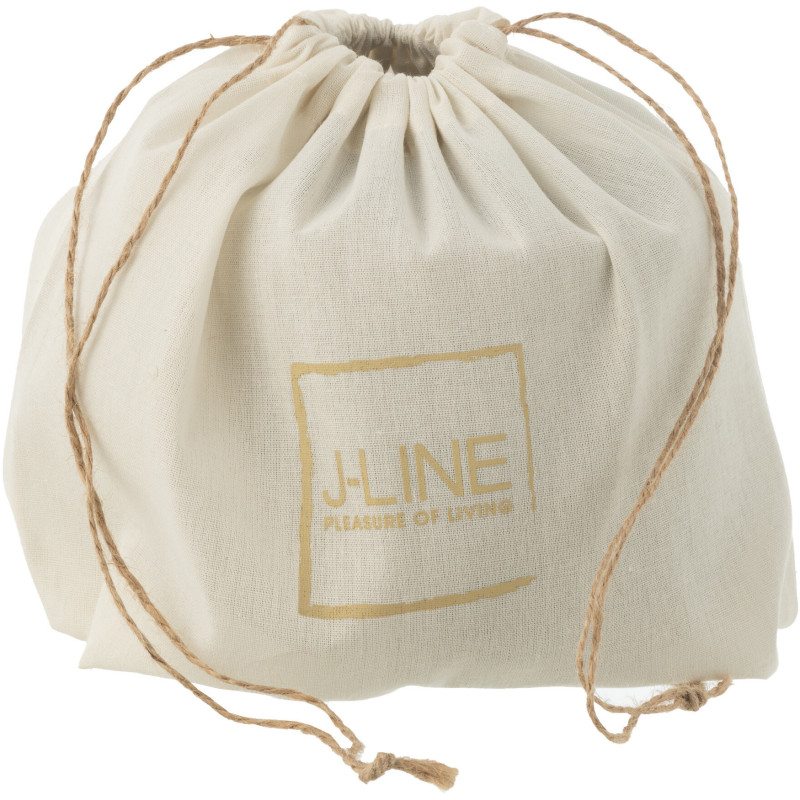 Bougie d'extérieur ethnique chic 31 H Ciment Beige Cire Nayara 