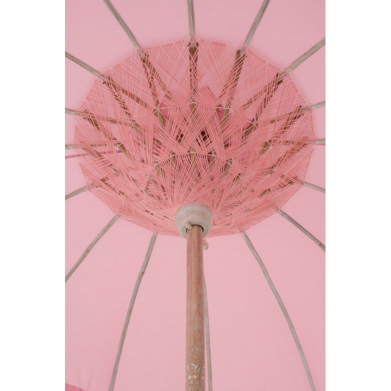 Grand Parasol bohème balinais Rond...