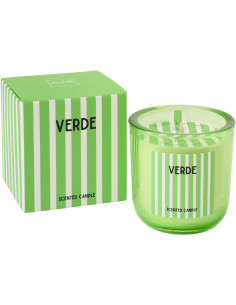 Bougie parfumée Mélange boisé Spring Ivy & Néroli 38 H Cire Vert Verde 