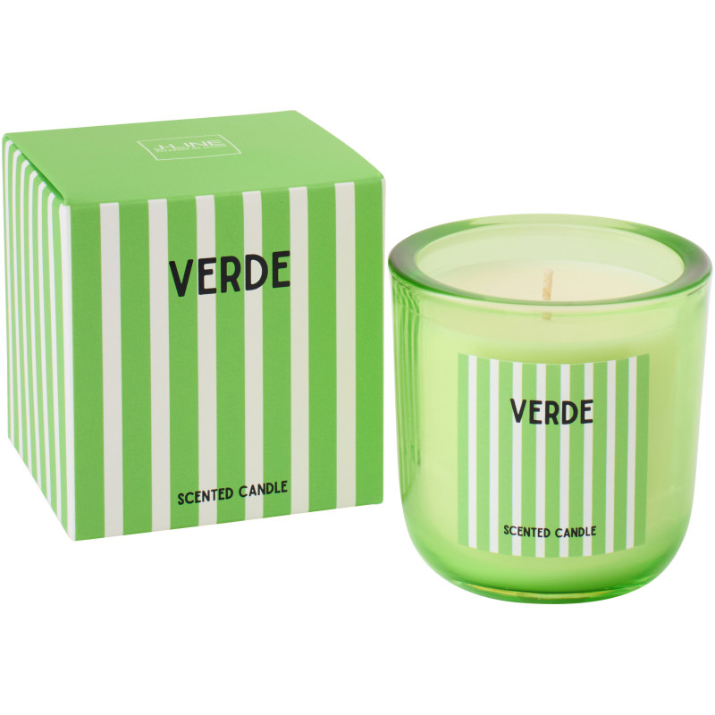 Bougie parfumée Mélange boisé Spring Ivy & Néroli 38 H Cire Vert Verde 