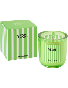 Bougie parfumée Mélange boisé Spring Ivy & Néroli 21 H Cire Vert Verde 