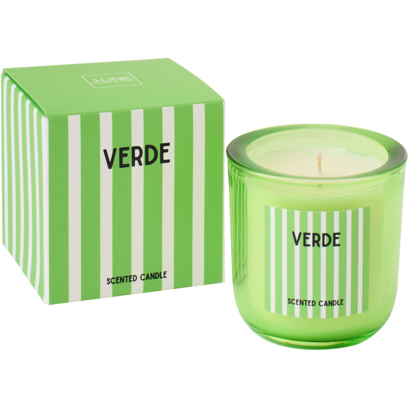 Bougie parfumée Mélange boisé Spring Ivy & Néroli 21 H Cire Vert Verde 