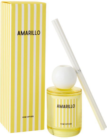 Diffuseur de parfum à bâtonnets Mélange frais Citrus sense 200 ml Amarillo 