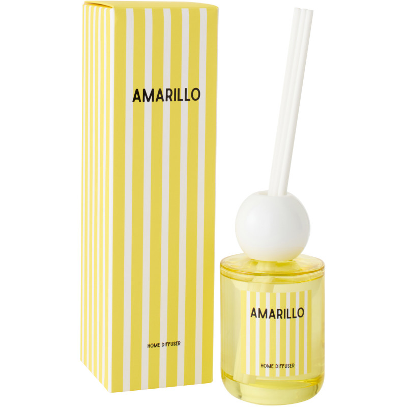 Diffuseur de parfum à bâtonnets Mélange frais Citrus sense 200 ml Amarillo 