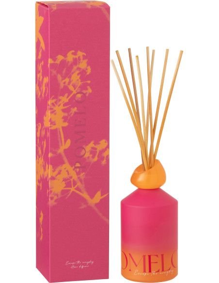 Diffuseur de parfum à bâtonnets Mélange frais Summer In The Rain 450 ml Verre Bleu Vert Oasis 