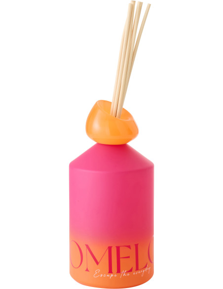 Diffuseur de parfum à bâtonnets Mélange frais Summer In The Rain 450 ml Verre Bleu Vert Oasis 