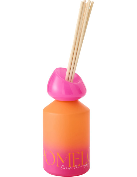 Diffuseur de parfum à bâtonnets Mélange frais Summer In The Rain 180 ml Verre Bleu Vert Oasis 