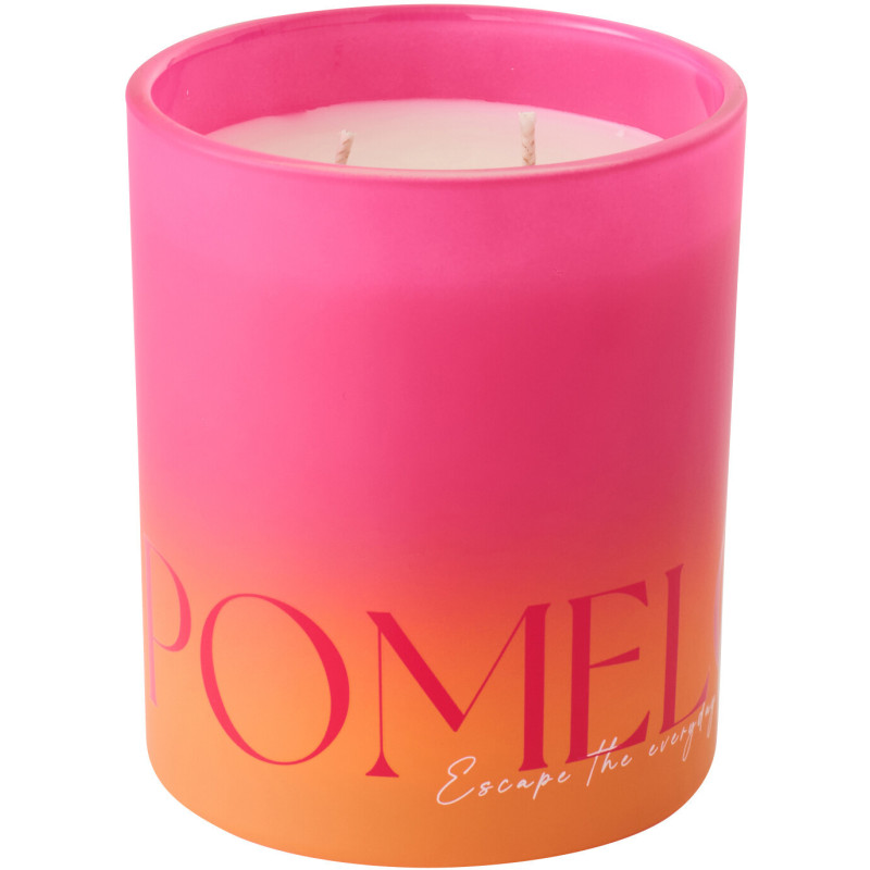 Bougie parfumée Mélange frais Summer In The Rain 40 H Verre Bleu Vert Oasis 