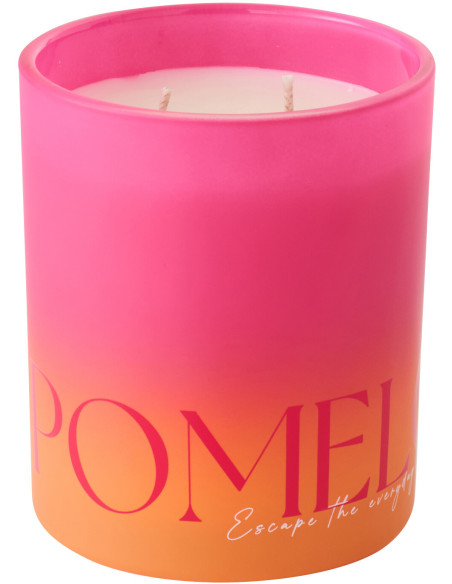 Bougie parfumée Mélange frais Summer In The Rain 40 H Verre Bleu Vert Oasis 