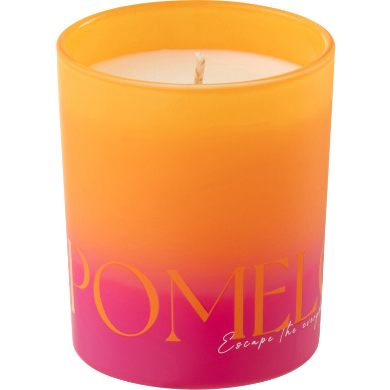 Bougie parfumée Mélange frais Summer In The Rain 20 H Verre Bleu Vert Oasis 