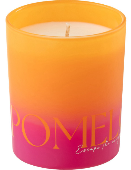 Bougie parfumée Mélange frais Summer In The Rain 20 H Verre Bleu Vert Oasis 