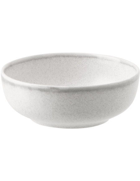 Bol petit déjeuner Japandi minimaliste Rond 16 cm Grès Gris clair Luna