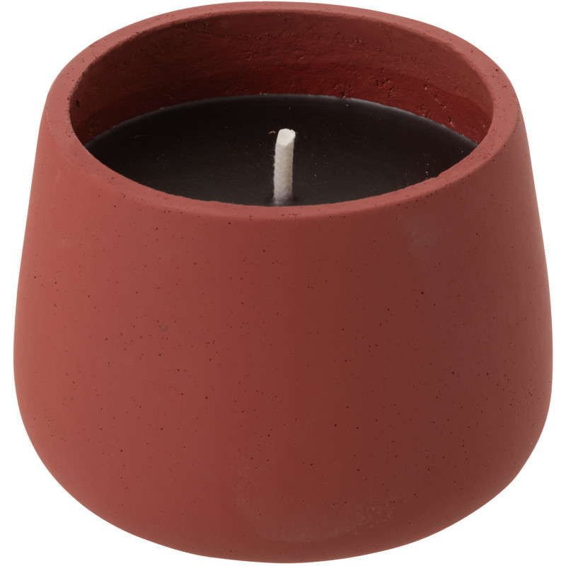 Bougie d'extérieur 31 H Ciment Rouge Cire Alikee 