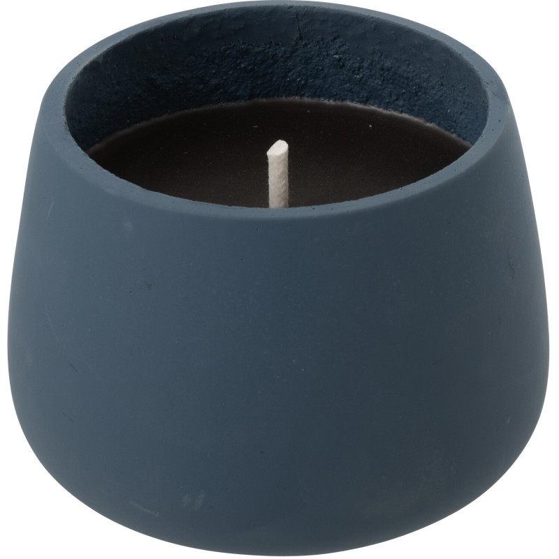 Bougie d'extérieur 31 H Ciment Bleu Cire Alikee 
