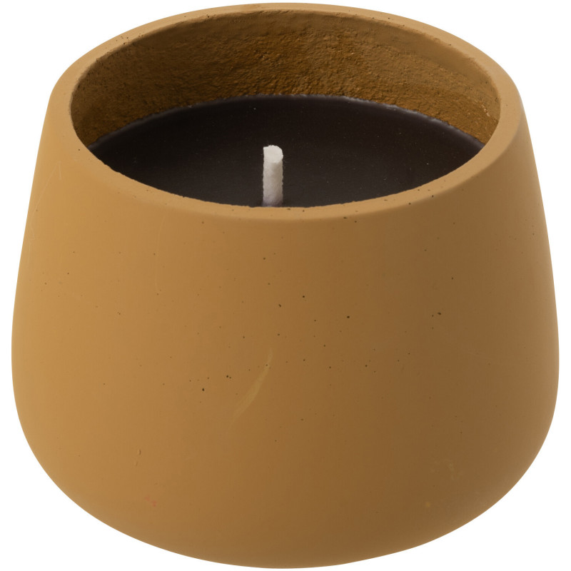 Bougie d'extérieur 31 H Ciment Marron clair Cire Alikee 