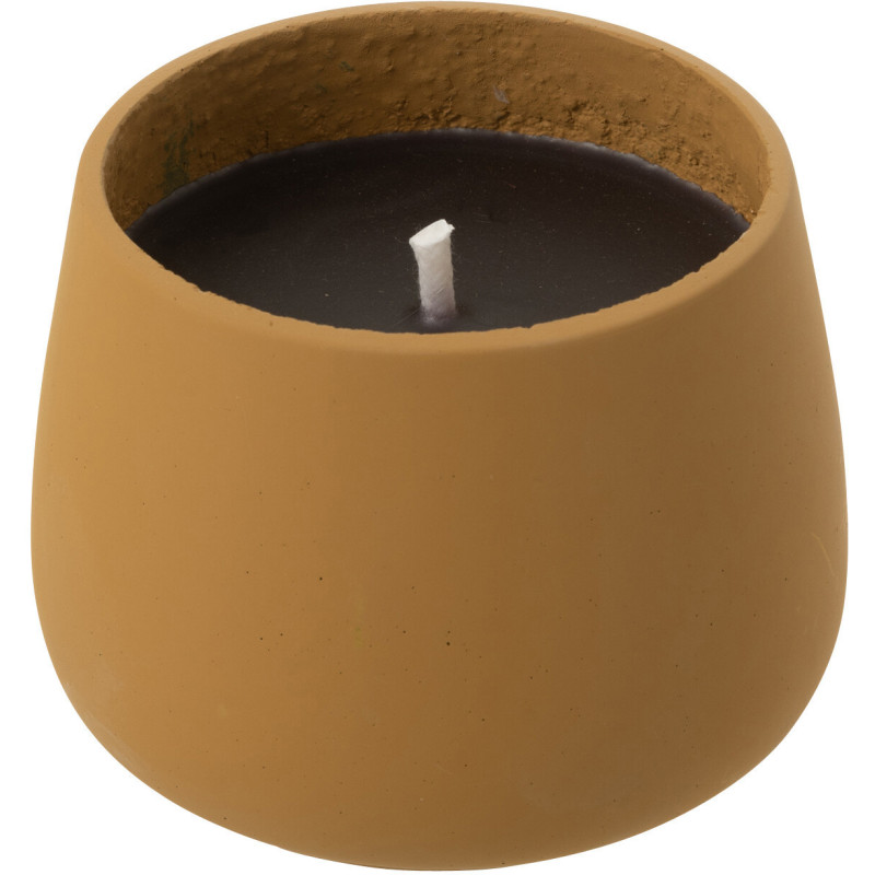 Bougie d'extérieur 18 H Ciment Marron clair Cire Alikee 