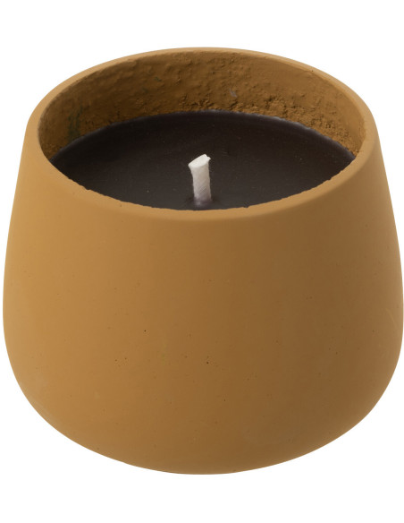 Bougie d'extérieur 18 H Ciment Marron clair Cire Alikee 