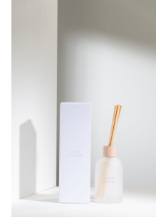 Diffuseur de parfum à bâtonnets Mélange floral Fleur Blanche 250 ml Verre Blanc Accords Essentiels 