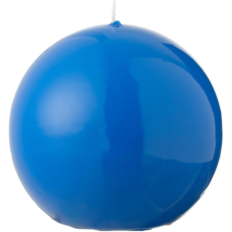 Bougie Boule 30 H Cire Bleu fluo Funkali 