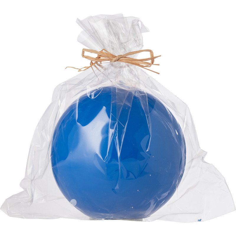 Bougie Boule 30 H Cire Bleu fluo Funkali 
