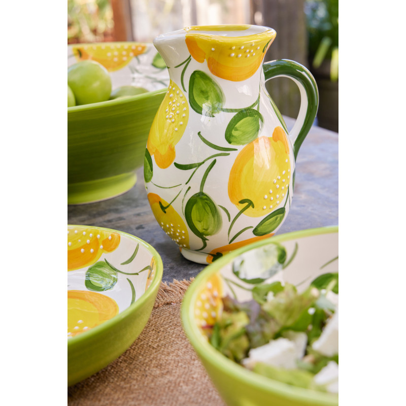 Pichet style méditerranéen H 21 cm...