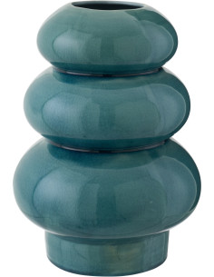 Vase design art déco H 34 cm Argile Vert Ralph 