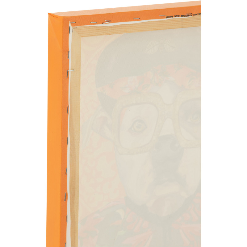 Toile murale peinte pop art Chat 40x50 Felonio 