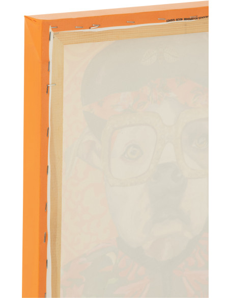 Toile murale peinte pop art Chat 40x50 Felonio 