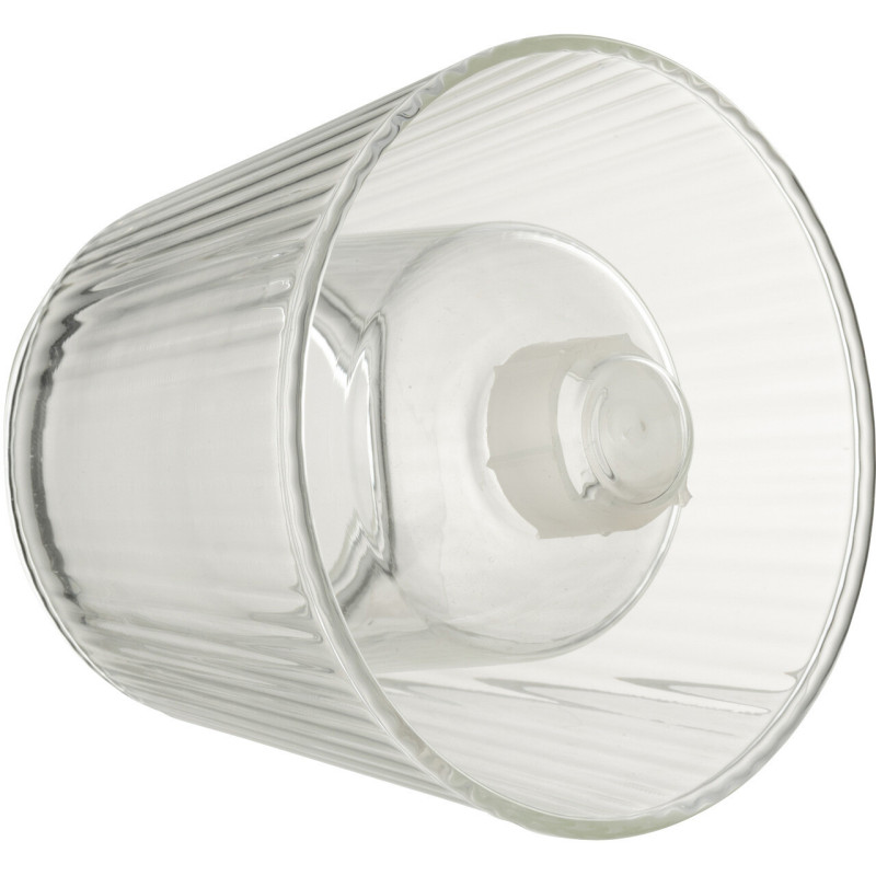 Photophore design Chapeau de bouteille Verre Transparent Lumiop 