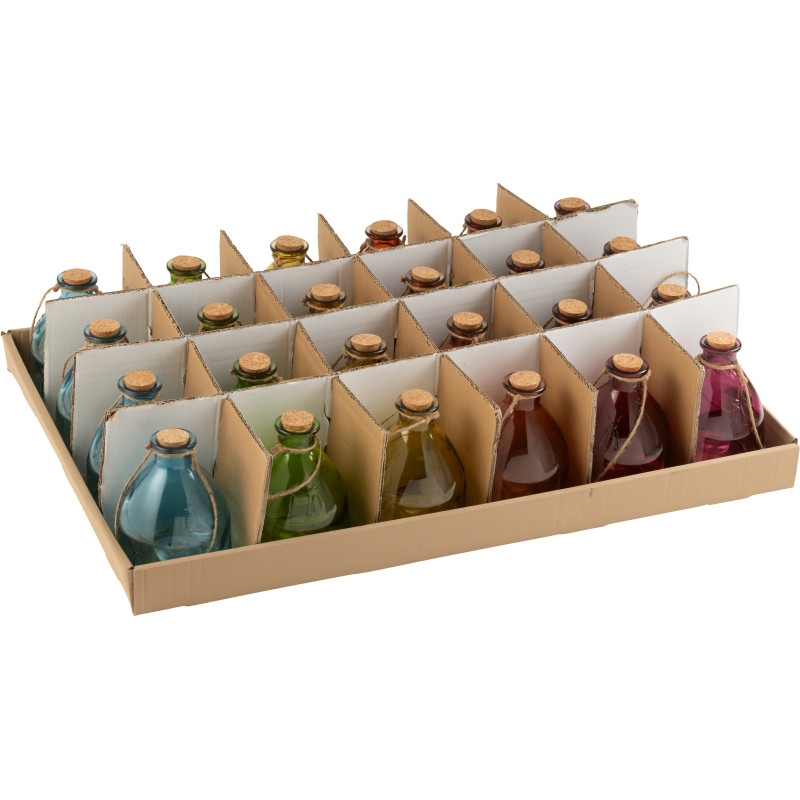 Lot de 6 Pièges à guêpes à suspendre Verre Multicolore Popa 