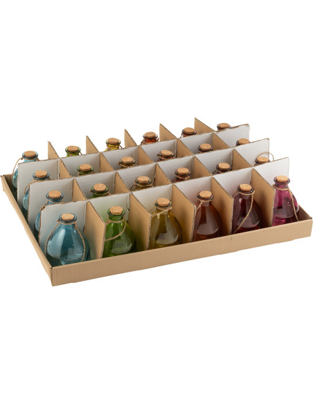 Lot de 6 Pièges à guêpes à suspendre Verre Multicolore Popa 