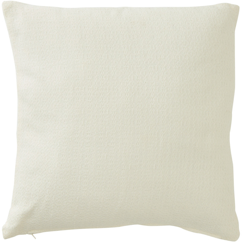 Coussin bord de mer Étoiles de mer Carré 45x45 Coton Blanc Bleu Beige Astrelia 