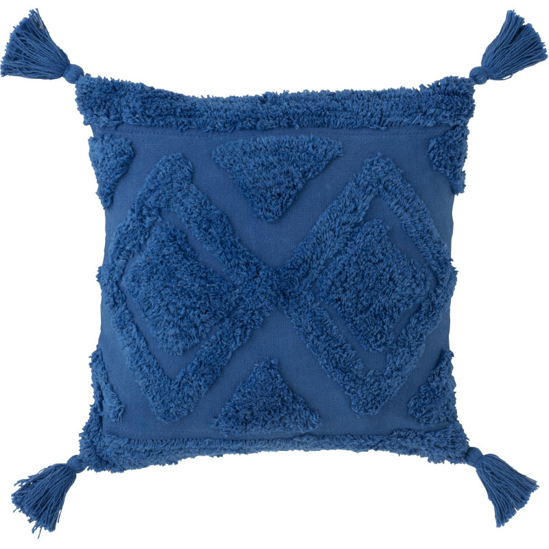 Coussin bohème chic Carré 45x45 Coton...