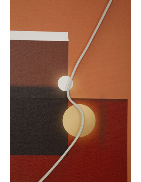 Grande Toile murale lumineuse LED abstraite graphique Cadre noir 150x50 Abstract 